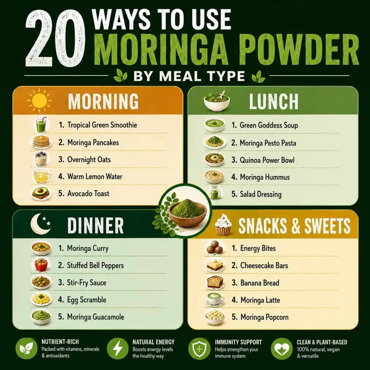 Moringa Powder Recipes