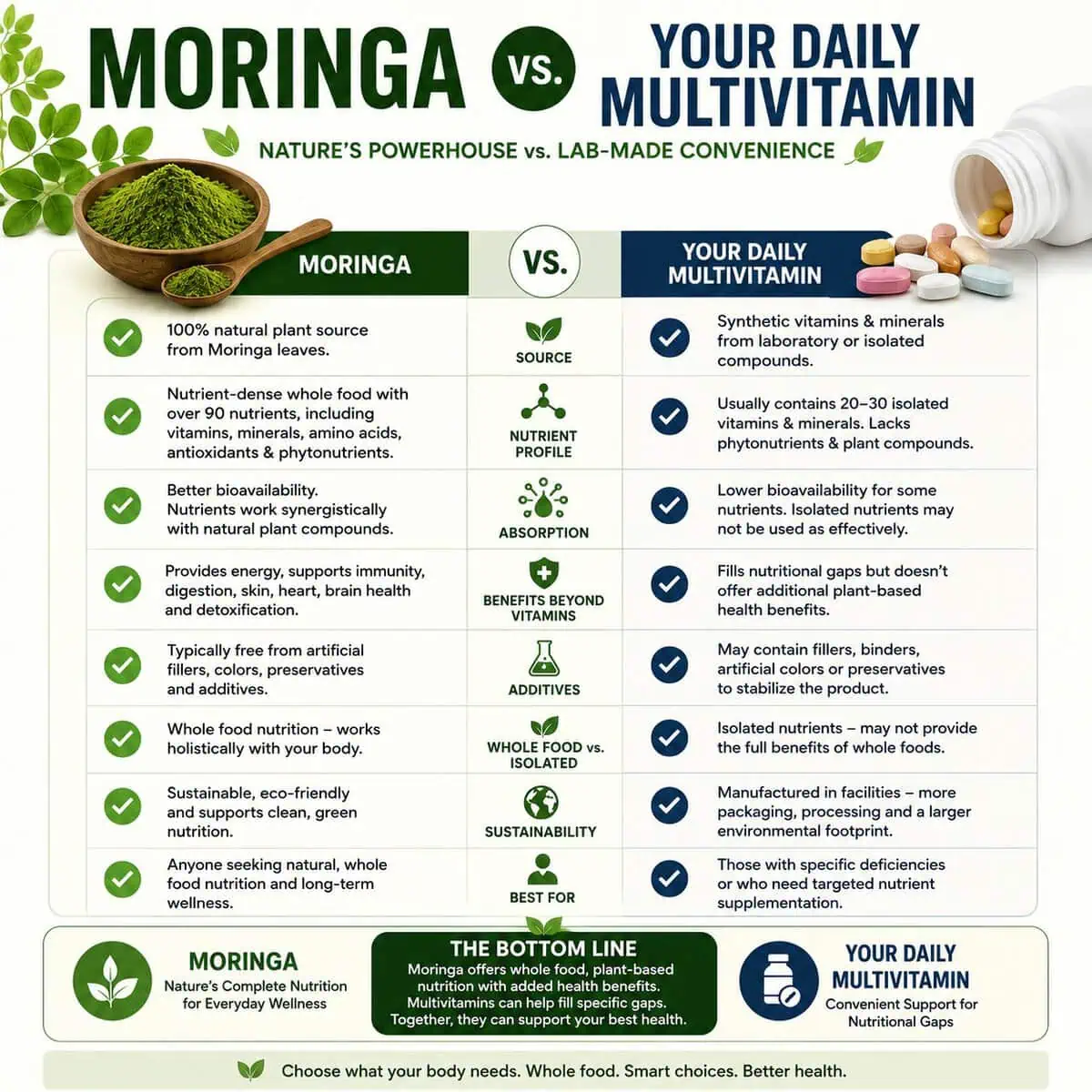 Moringa Powder Benefits