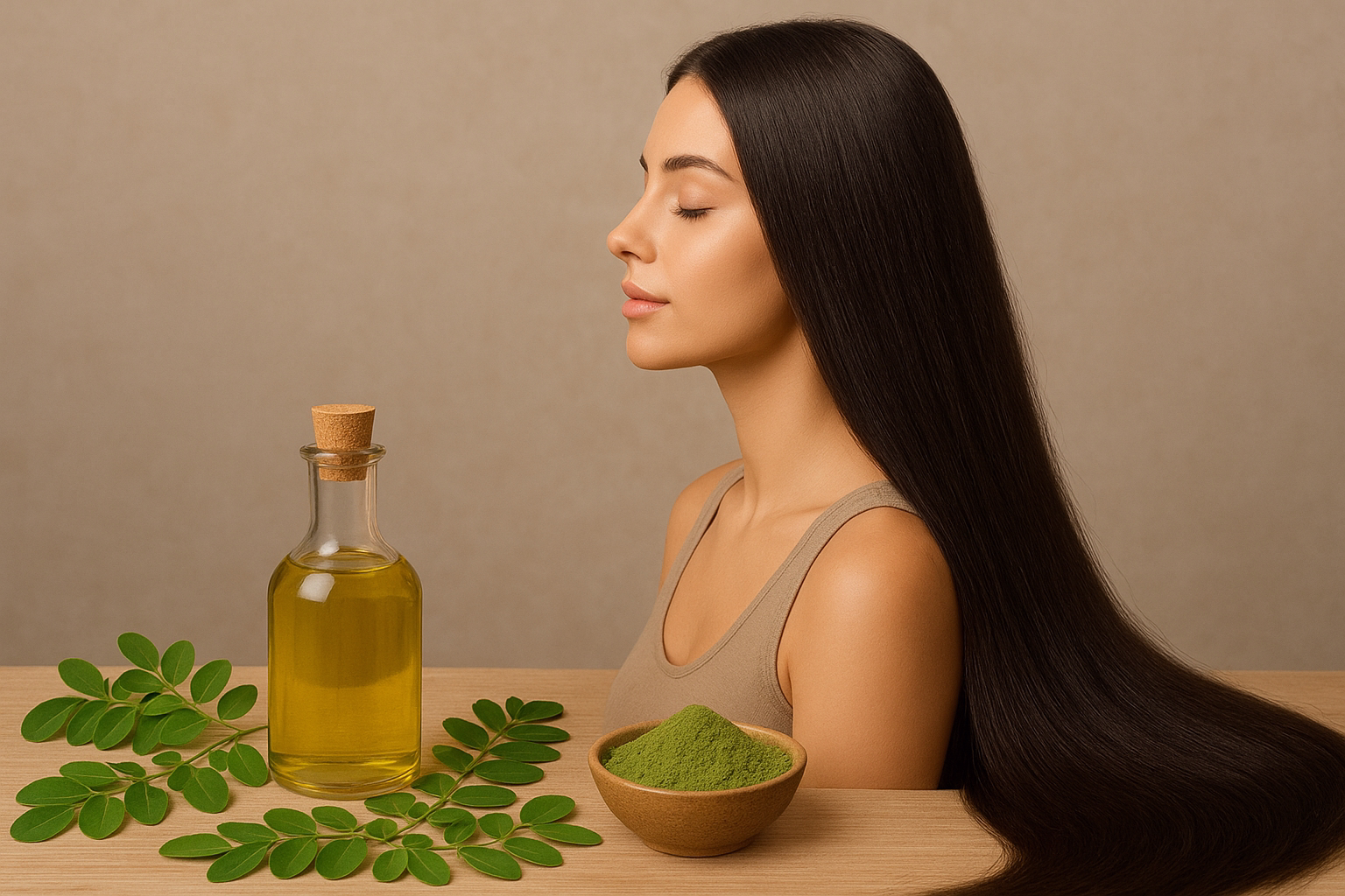moringa for hair growth
