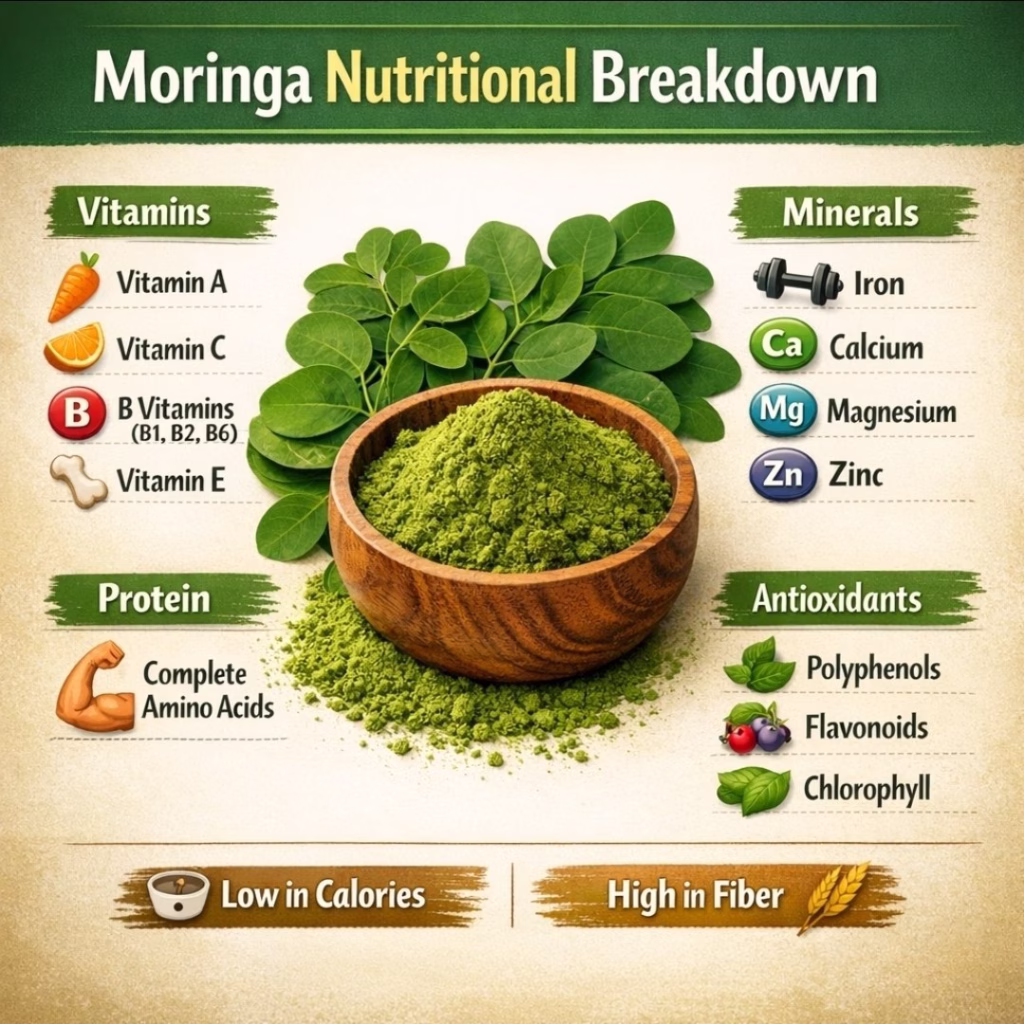 Moringa nutrition facts