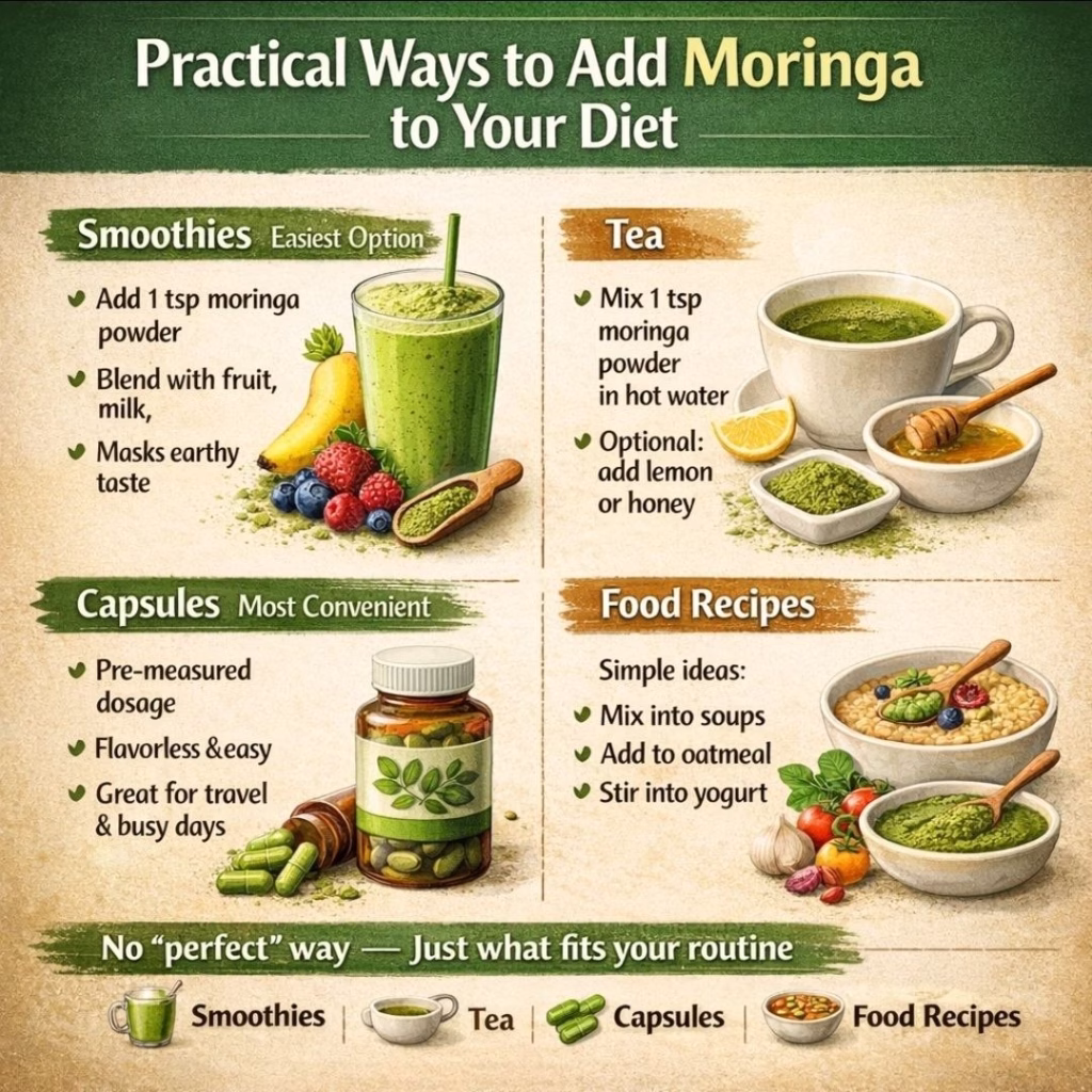 Moringa nutrition facts