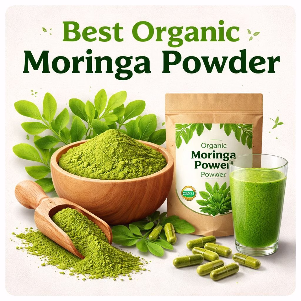 best organic moringa powder brand