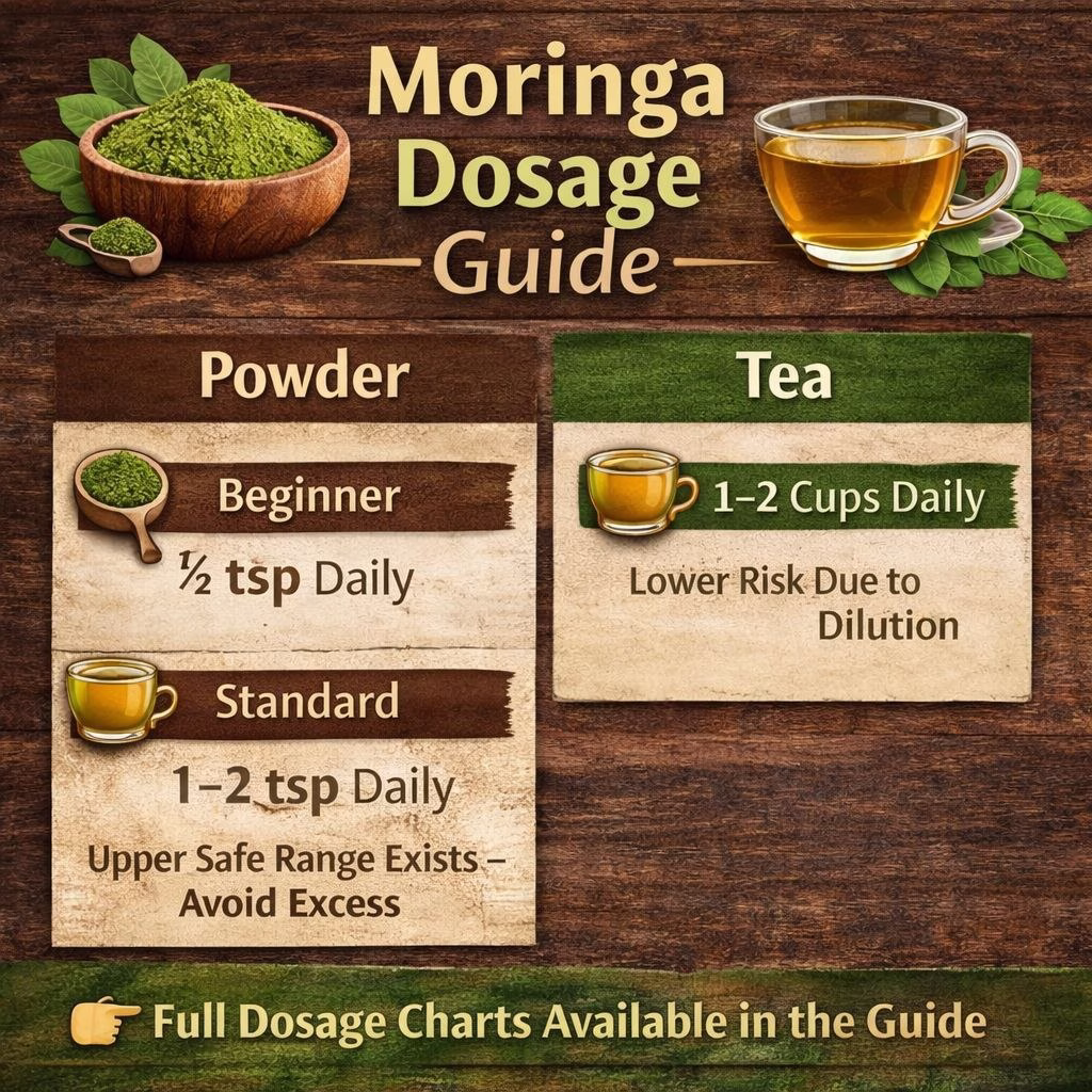 Moringa Tea vs Powder